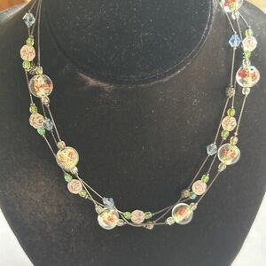 Dabby Reid Three Strand Necklace.